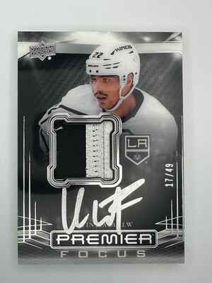 2022-23 UPPER DECK PREMIER KEVIN FIALA #PFAP-KF PREMIER FOCUS AUTO OC PATCH /49