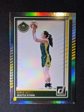 2025 Panini Donruss WNBA Nika Muhl Silver Holo Seattle Storm #81