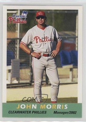 2002 Grandstand Clearwater Phillies John Morris 0q3