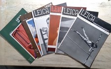 1936-1939 Lot of 6 Issues Leica Photography Magazines Techniques Equipment