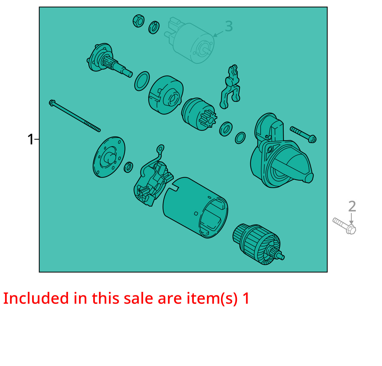 2016-2021 Hyundai Tucson Car Starter Motor Solenoid Oem AHIAT