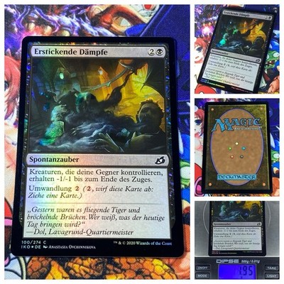 MTG Suffocating Fumes     NM FOIL Ikoria: Lair Of Behemoths 2020 OG Staple