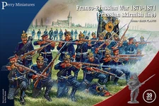 Perry Miniatures Franco-Prussian War 1870-1871 Prussian Skirmish Line New