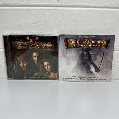 Pirates of Caribbean: Dead Man's Chest, At Worlds End Cd Soundtrack Hans Zimmer