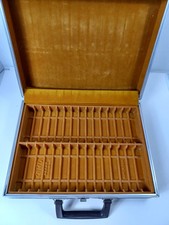 Vintage BMI Faux Leather 30 Cassette Tape CARRYING CASE