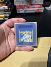 Pokemon Blue Nintendo Gameboy Cartridge With Case Tested And Working