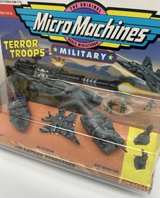 1994 Micro Machines Terror Troops #13 Steel Thunder & #15 Rattler Renegades-NEW
