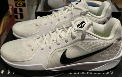 Nike Sabrina 2 TB White Black HF3234-100 Women's 10.5 Men's 9 | eBay