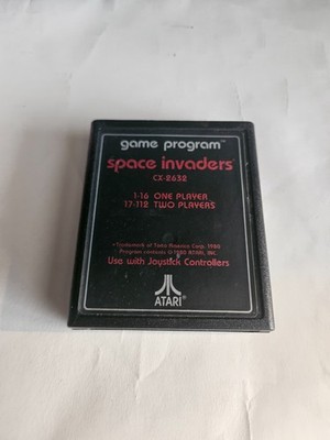 Space Invaders (Atari 2600) Game Cartridge Only, Tested And Working
