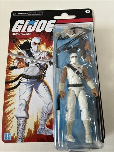 G.I. Joe Classified Series Retro Card Storm Shadow 1:12 Hasbro