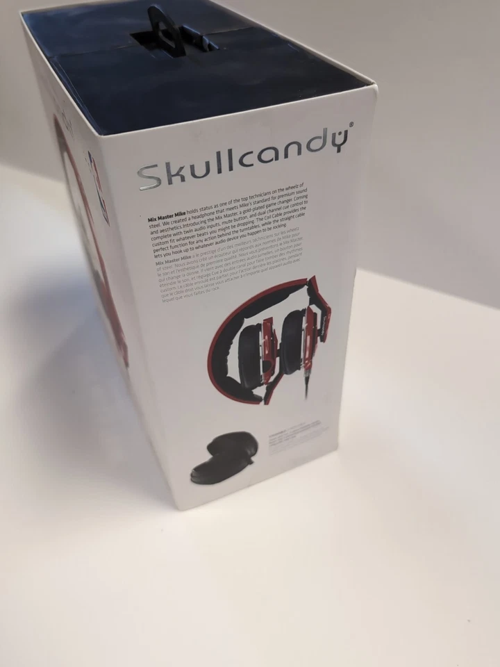 SKULLCANDY Mix Master DJ Headphones CHICAGO BULLS NBA S6MMDM-164 RARE - Image 4 of 4