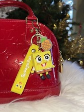 Bob Esponja 3D Pantalones Cuadrados Llavero Dibujos Animados/Accesorios