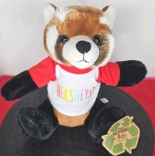 The Petting Zoo Red Panda Bear Tan Black Recycled Hershey PA Plush Stuffed Anima