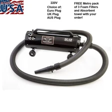 Metro Master Blaster-MB-3V 220V- Dog Dryer-Variable Speed-Euro, AUS, or UK Plug