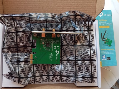 TP-Link TL-WN881ND Netzwerkkarte PCI-E 300Mbps (ohne Antennen) in OVP - Afbeelding 2 van 3