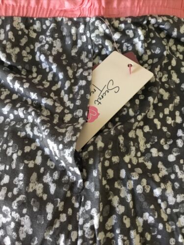 SECRET TREASURES MIX & MATCH SOFT GraySpotted Elastic Waist Shorts Sz L - Picture 3 of 8