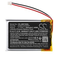 BATTERIE Li-Polymer 400mAh Type AHB572535PST For Jabra Evolve 75