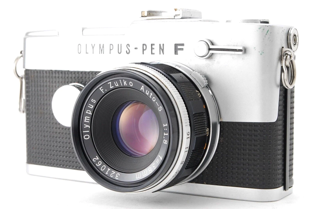 【EXCELLENT+5】 Olympus Pen FT Half Frame Camera Zuiko 38mm f/1.8 Lens From JAPAN