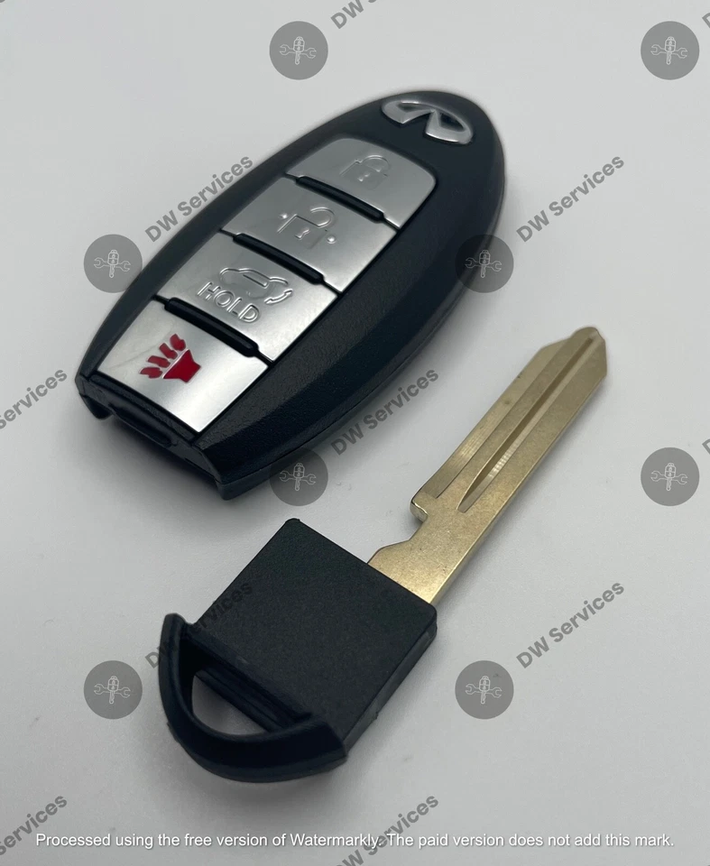 ¡NUEVO! Infiniti QX56 2008 2009 2010 mando a distancia de proximidad llave inteligente mando a distancia CWTWBU624 Foto 4 de 4