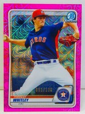 Forrest Whitley 2020 Bowman Chrome /199 Pink Mojo Refractor Card BCP-192 Astros