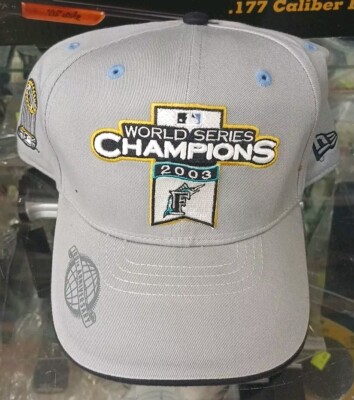 Florida Marlins 2003 World Series Champions MLB Baseball Hat New Era Cap .