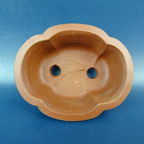 Shibakatsu Bonsai Pot Tokoname Deimono Mokko 3in x 2.5in Mud Bowl Made in Japan - 第 4/8 張圖片