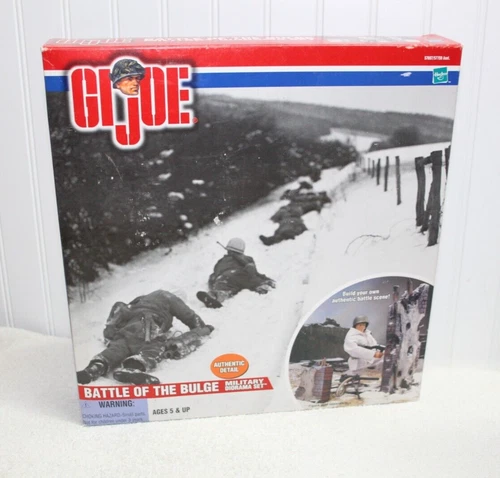 GI Joe Battle of the Bulge Military Diorama Set Hasbro #57697 MIB (2000)
