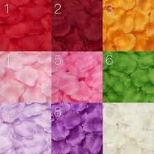 Silk Rose Petals Confetti Flower Engagement Celebration Wedding Decoration