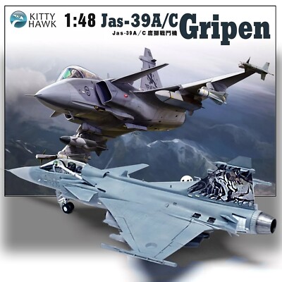 KITTY HAWK KH80117 1/48 SAAB JAS-39A/C GRIPEN MODEL KIT