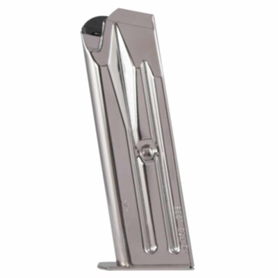 Armscor 1911 or Para P18 9mm, .38 Super  10 RD Nickel Mec-Gar * MGP183810N