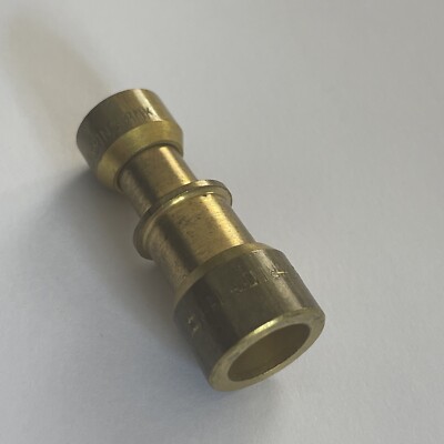 Lokring Messing Reduzierstück Verbinden von Rohren Ø 11 x 8 mm