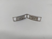 Nike AF1 Shoe Badge Lace Buckles Tags Authentic Air Force One Lace Buckle badge