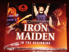 Iron Maiden: In The Beginning - Live 1982, 1990, 2000 4 CD Set UK Digisleeve NEW