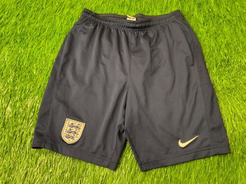 ENGLAND NATIONAL TEAM 2013-2014 FOOTBALL SOCCER SHORTS HOME NIKE ORIGINAL SIZE M
