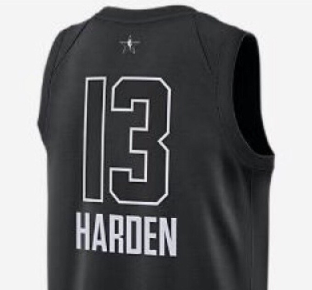 james harden all star jersey