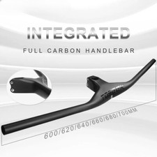 Carbon MTB Bike Integrated Handlebars and Stem 28.6mm 600-700mm Bicycle Parts