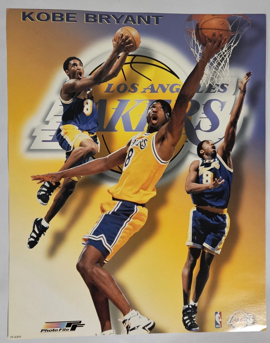 Los Angeles Lakers Basketball 1998 Vintage Sports Memorabilia for