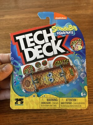 Tech Deck Pineapple 96mm Spongebob Squarepants Santa Cruz Sealed