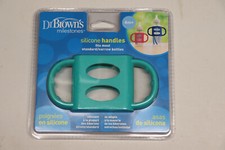 Dr. Brown's 100 Silicone Standard-Neck Baby Bottle Handles, Blue