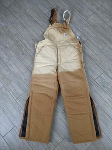 carhartt lined bibs
