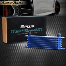 Fit For Universal 7 Row Powder Engine Transmission Racing Aluminum Oil Cooler