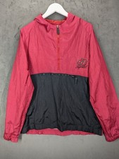 Nascar Sterling Marlin Chase Authentics Windbreaker Size Large Nylon Poncho Hood