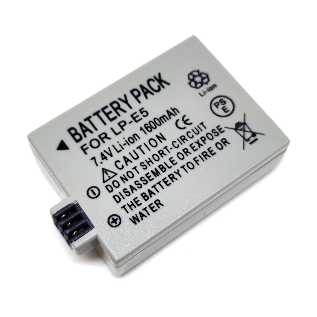 2x Battery Pack For Canon EOS Digital Rebel T1i XS XSi Kiss F X2