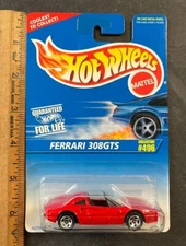 1995 HOT WHEELS FERRARI 308GTS NO 496 DIE-CAST CAR BRAND NEW SEALED AA D 61822C