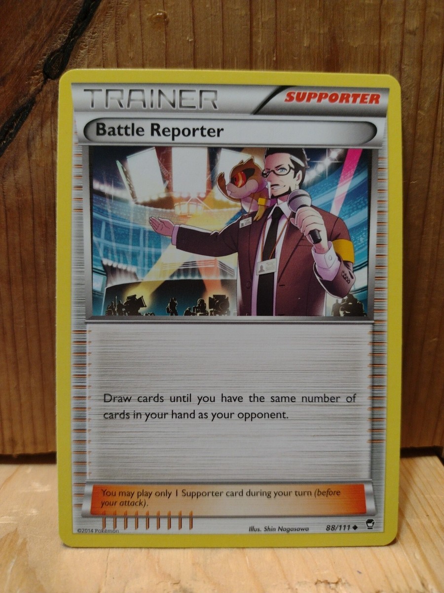 Pokemon Card 2014 TRAINER: Battle Reporter 88/111 Pokemon Card 2014 TRAINER: Battle Reporter 88/111