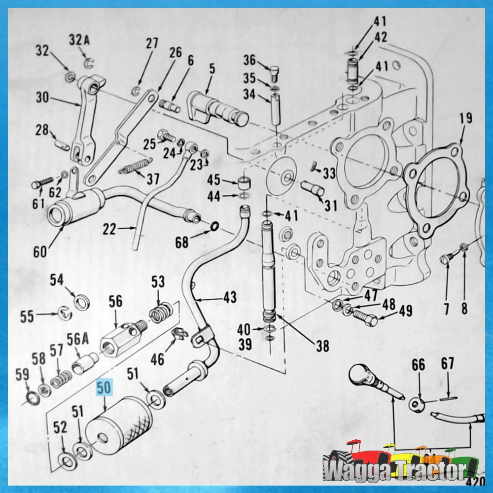 Ford 2000 Tractor Hydraulic Diagram