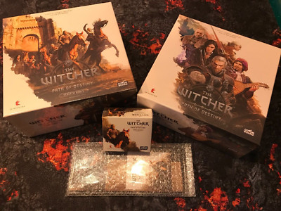 The Witcher: Path of Destiny *OVP* Deluxe Pledge *inHand*