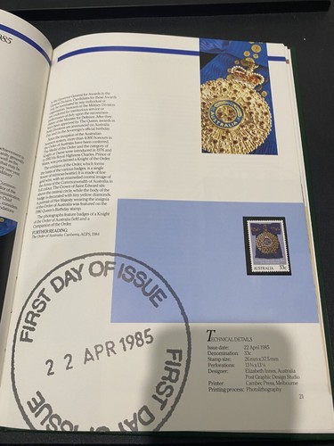 1985 The Collection of Australian Stamps Book - Picture 10 of 17