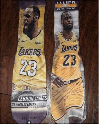 lebron james lakers socks