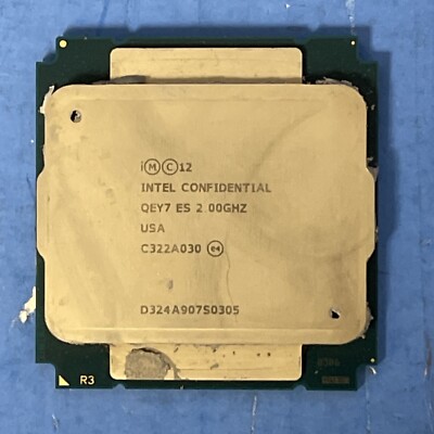 INTEL CONFIDENTIAL QEY7 ES 2.00GHZ C322A030 CPU PROCESSOR | eBay